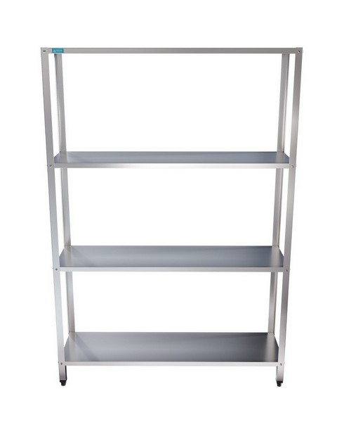 Estante aço inox 3 prateleiras